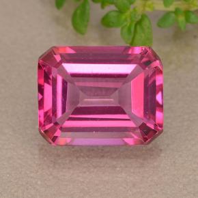 4ct Octagon Step Cut Purplish Pink Mystic Topaz for sale thumb image of 4ct Octagon Step Cut Purplish Pink Mystic Topaz (ID: 489178)
