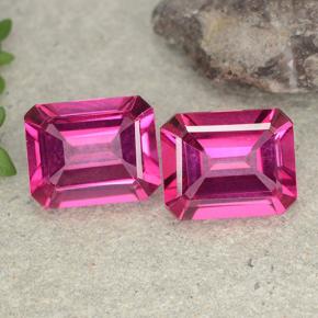 3.4ct Octagon Step Cut Purplish Pink Mystic Topaz for sale thumb image of 3.4ct Octagon Step Cut Purplish Pink Mystic Topaz (ID: 489477)