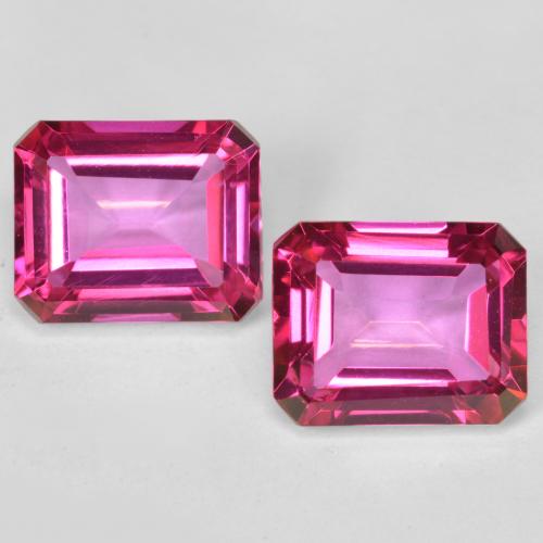 4.1ct Octagon Step Cut Purplish Pink Mystic Topaz for sale thumb image of 4.1ct Octagon Step Cut Purplish Pink Mystic Topaz (ID: 489478)