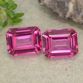 4.2ct Octagon Step Cut Purplish Pink Mystic Topaz Gem for sale 4.2ct Octagon Step Cut Purplish Pink Mystic Topaz Gem (ID: 489480)