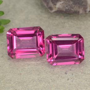 3.9ct Octagon Step Cut Purplish Pink Mystic Topaz for sale thumb image of 3.9ct Octagon Step Cut Purplish Pink Mystic Topaz (ID: 489484)