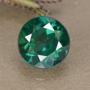 1.6ct Round Facet Blue-Green Mystic Topaz for sale thumb image of 1.6ct Round Facet Blue-Green Mystic Topaz (ID: 489962)
