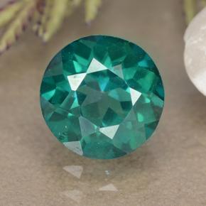 1.8ct Round Facet Blue-Green Mystic Topaz Gem for sale 1.8ct Round Facet Blue-Green Mystic Topaz Gem (ID: 489964)