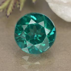 1.6ct Round Facet Blue-Green Mystic Topaz for sale thumb image of 1.6ct Round Facet Blue-Green Mystic Topaz (ID: 489967)