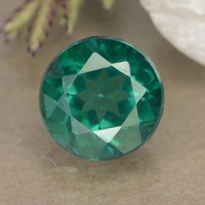 1.6ct Faceta Redonda Verde-azul Topacio Místico Gem en venta 1.6ct Faceta Redonda Verde-azul Topacio Místico Gem (ID: 489970)