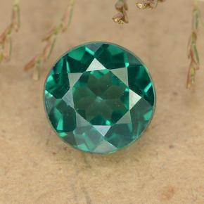 1.6ct Round Facet Blue-Green Mystic Topaz for sale thumb image of 1.6ct Round Facet Blue-Green Mystic Topaz (ID: 490059)
