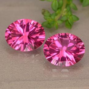 2.9ct Oval Concave Cut Purplish Pink Mystic Topaz for sale thumb image of 2.9ct Oval Concave Cut Purplish Pink Mystic Topaz (ID: 490099)