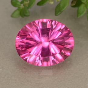 3.1ct Oval Concave Cut Purplish Pink Mystic Topaz for sale thumb image of 3.1ct Oval Concave Cut Purplish Pink Mystic Topaz (ID: 492685)