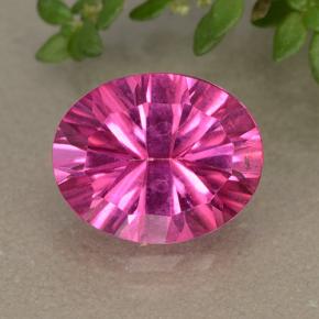 2.9ct Oval Concave Cut Purplish Pink Mystic Topaz for sale thumb image of 2.9ct Oval Concave Cut Purplish Pink Mystic Topaz (ID: 492686)