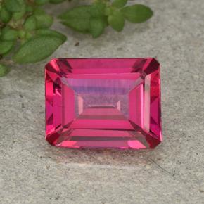 3.7ct Octagon Step Cut Purplish Pink Mystic Topaz for sale thumb image of 3.7ct Octagon Step Cut Purplish Pink Mystic Topaz (ID: 492821)
