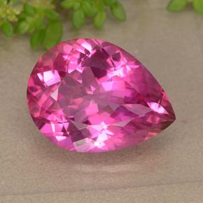 9.6ct Pear Facet Purplish Pink Mystic Topaz Gem for sale 9.6ct Pear Facet Purplish Pink Mystic Topaz Gem (ID: 492938)