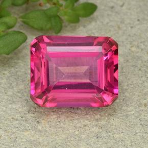 4.2ct Octagon Step Cut Purplish Pink Mystic Topaz for sale thumb image of 4.2ct Octagon Step Cut Purplish Pink Mystic Topaz (ID: 492949)