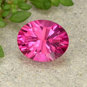 3.4ct Oval Concave Cut Purplish Pink Mystic Topaz for sale thumb image of 3.4ct Oval Concave Cut Purplish Pink Mystic Topaz (ID: 493046)