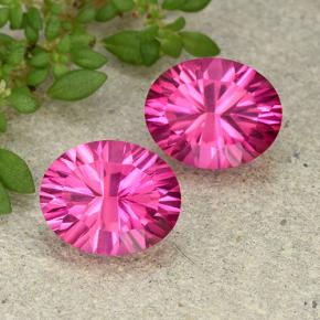 3.2ct Oval Concave Cut Purplish Pink Mystic Topaz for sale thumb image of 3.2ct Oval Concave Cut Purplish Pink Mystic Topaz (ID: 493047)
