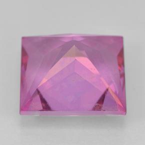 Mystic Topaz Gemstone in 10.2 x 10.1 mm Size for Sale, Mystic Topaz Stone in Medium-Dark Pink Color