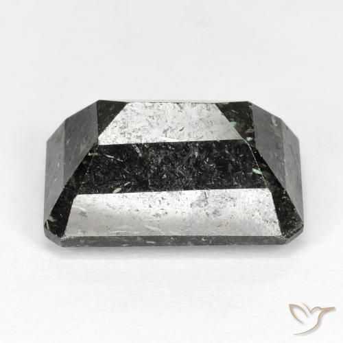 Nuummite Gemstone in 17.7 x 11.9 mm Size for Sale, Nuummite Stone in Black Color