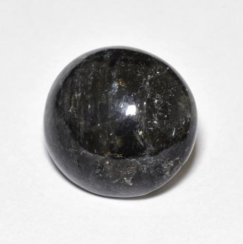 9.13 ct Multicolor Nuummite Stone, Natural Nuummite in Oval Cabochon Shape for Sale