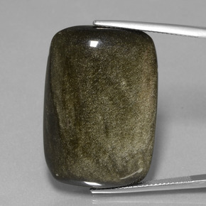 Multicolor Obsidian Gem - 46.9ct Cushion Cabochon (ID: 433881)