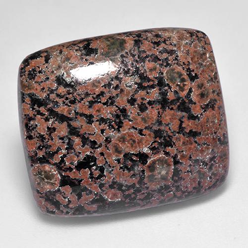 Multicolor Obsidian Gem - 17.8ct Cushion Cabochon (ID: 522137)