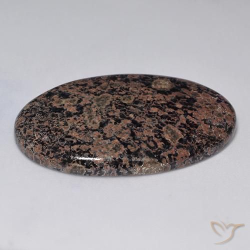Obsidian Gemstone in 37.6 x 25.3 mm Size for Sale, Obsidian Stone in Multicolor Color