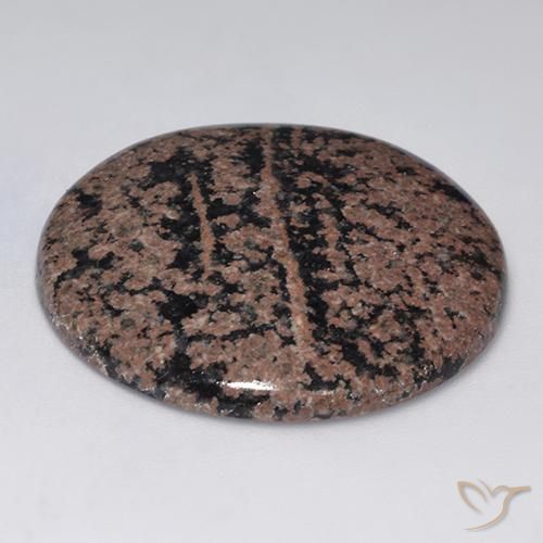 Obsidian Gemstone in 31.5 mm Size for Sale, Obsidian Stone in Multicolor Color
