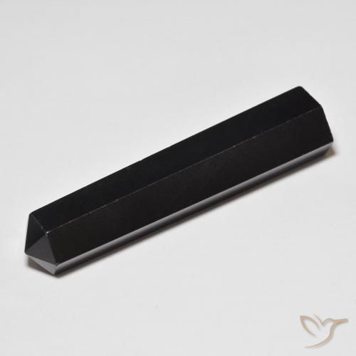 34.72ct Natural Black with Gold Sheen Obsidian, Fancy, Opaque
