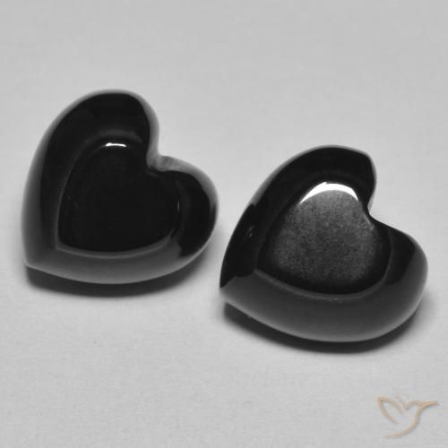 8.46 ct Heart Onyx, 10.1 x 10 mm From Sri Lanka, Photo A