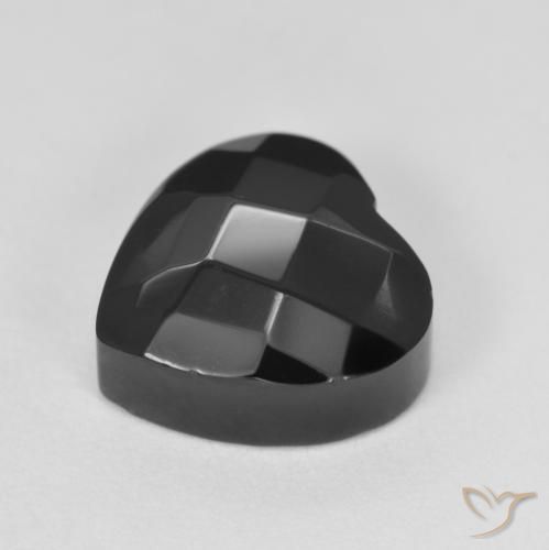 Onyx Gemstone in 10.4 x 10.4 mm Size for Sale, Onyx Stone in Black Color