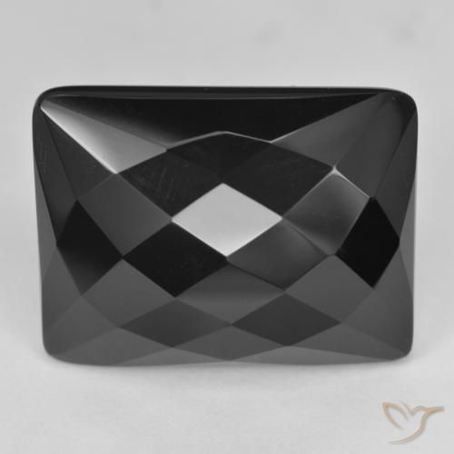 26.38ct Natural Black Onyx, Baguette, Opaque