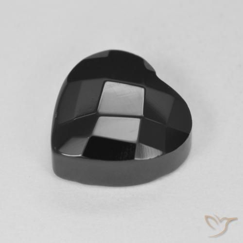 Onyx Gemstone in 10 x 10 mm (calibrated) Size for Sale, Onyx Stone in Black Color