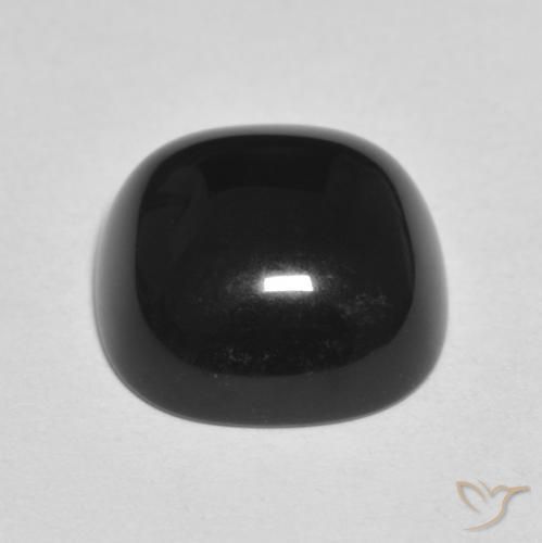 Onyx Gemstone in 11 x 11 mm (calibrated) Size for Sale, Onyx Stone in Black Color
