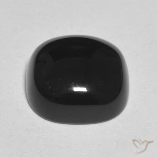 Onyx Gemstone in 11 x 11 mm (calibrated) Size for Sale, Onyx Stone in Black Color