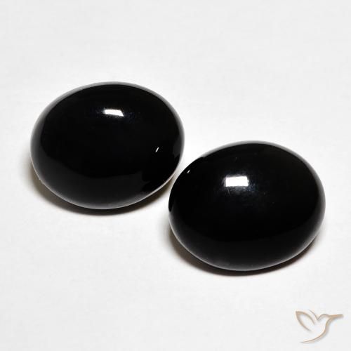 3.62 ct Oval Onyx, 9.7 x 7.9 mm From Sri Lanka, Photo A