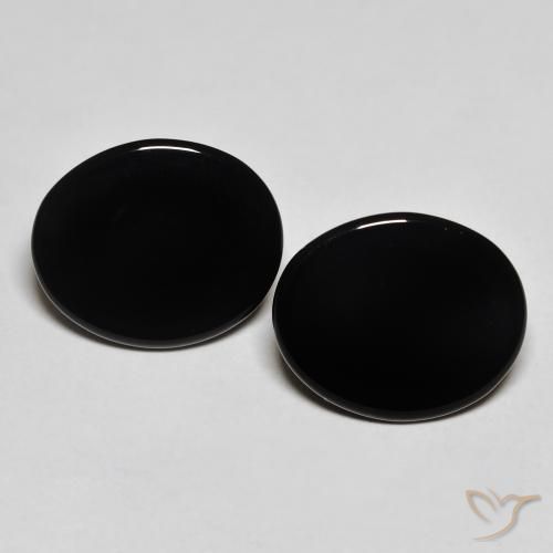 8.4 ct Oval Onyx, 13.1 x 11 mm From Sri Lanka, Photo A