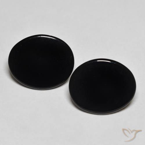 8.07 ct Oval Onyx, 13 x 11.1 mm From Sri Lanka, Photo A