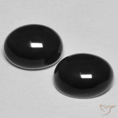 2.2 ct Oval Onyx, 7.9 x 5.9 mm From Sri Lanka, Photo A