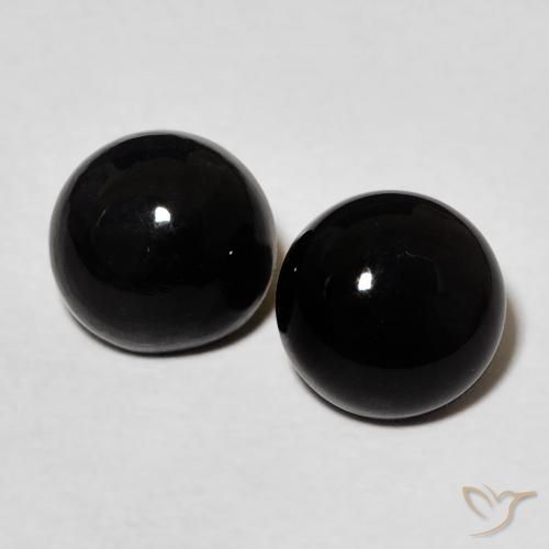 2.5 ct Round Onyx, 6.9 mm From Sri Lanka, Photo A