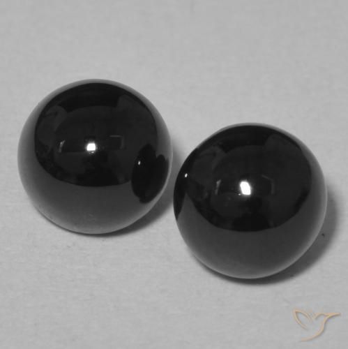 2.11 ct Round Onyx, 5.5 mm From Sri Lanka, Photo A