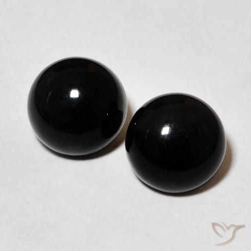 2.74 ct Round Onyx, 6.9 mm From Sri Lanka, Photo A
