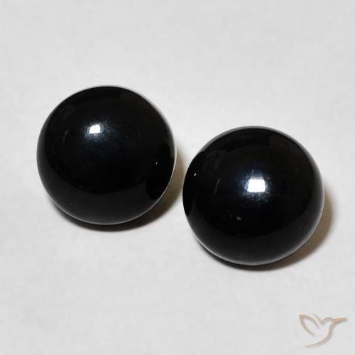 2.9 ct Round Onyx, 7.1 mm From Sri Lanka, Photo A