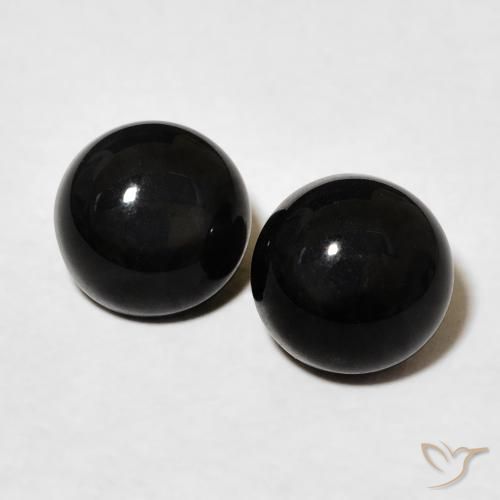2.83 ct Round Onyx, 6.9 mm From Sri Lanka, Photo A