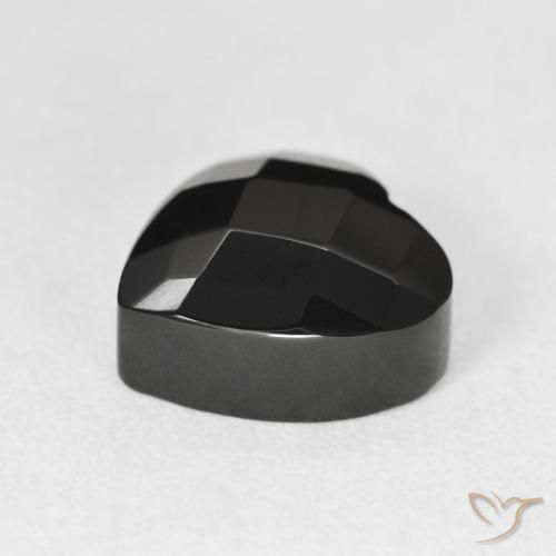 Onyx Gemstone in 10.5 x 10.5 mm Size for Sale, Onyx Stone in Black Color