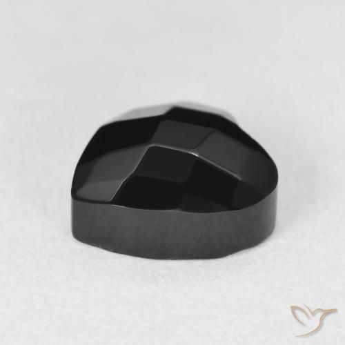 Onyx Gemstone in 10.4 x 10.4 mm Size for Sale, Onyx Stone in Black Color