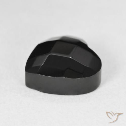 Onyx Gemstone in 10.4 x 10.4 mm Size for Sale, Onyx Stone in Black Color