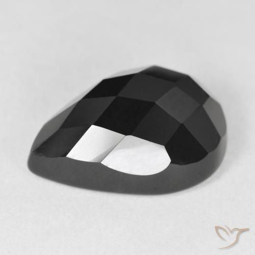 Onyx Gemstone in 18 x 13 mm (calibrated) Size for Sale, Onyx Stone in Black Color
