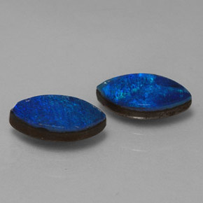 1.11 ct Multicolor Opal Doublet Stone, Natural Opal Doublet in Marquise Cabochon Shape for Sale