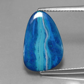 4.62 ct Multicolor Opal Doublet Gemstone, Opal Doublet Gem in Fancy Cabochon Shape for Sale.