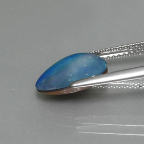 Opal Doublet Gemstone in 11.6 x 8.6 mm Size for Sale, Opal Doublet Stone in Multicolor Color