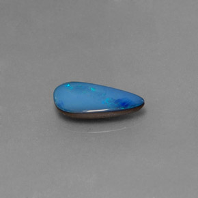 1.30 ct Multicolor Opal Doublet Stone, Natural Opal Doublet in Fancy Cabochon Shape for Sale