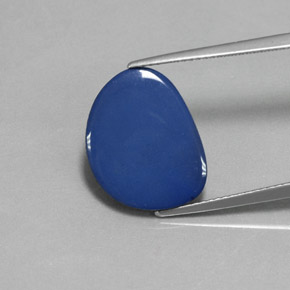 5.5ct Fancy Cabochon Blue Opal Doublet Gem for sale 5.5ct Fancy Cabochon Blue Opal Doublet Gem (ID: 357786)
